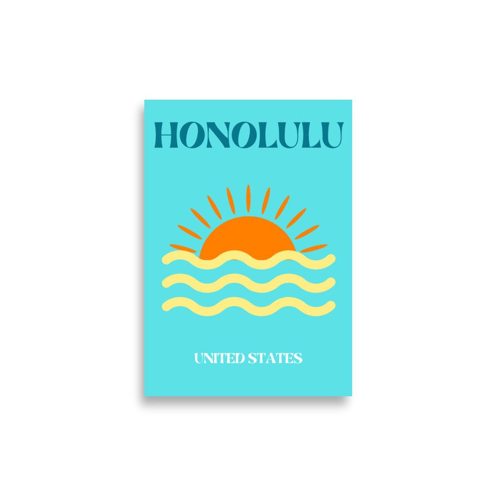 Graphic Honolulu