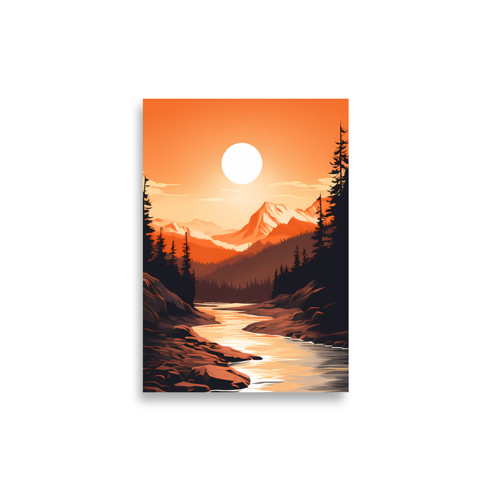 Sunset Mountains