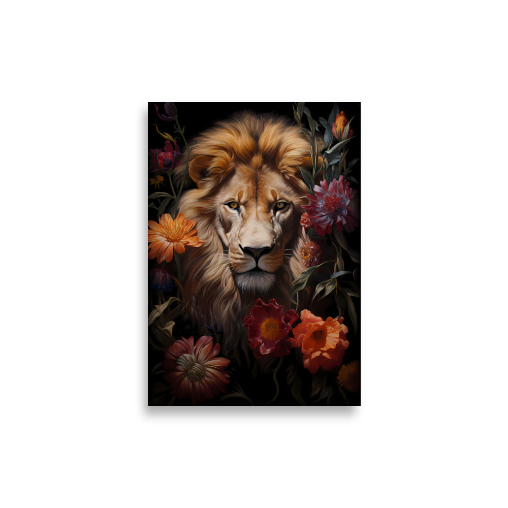 Flowers Lion No2