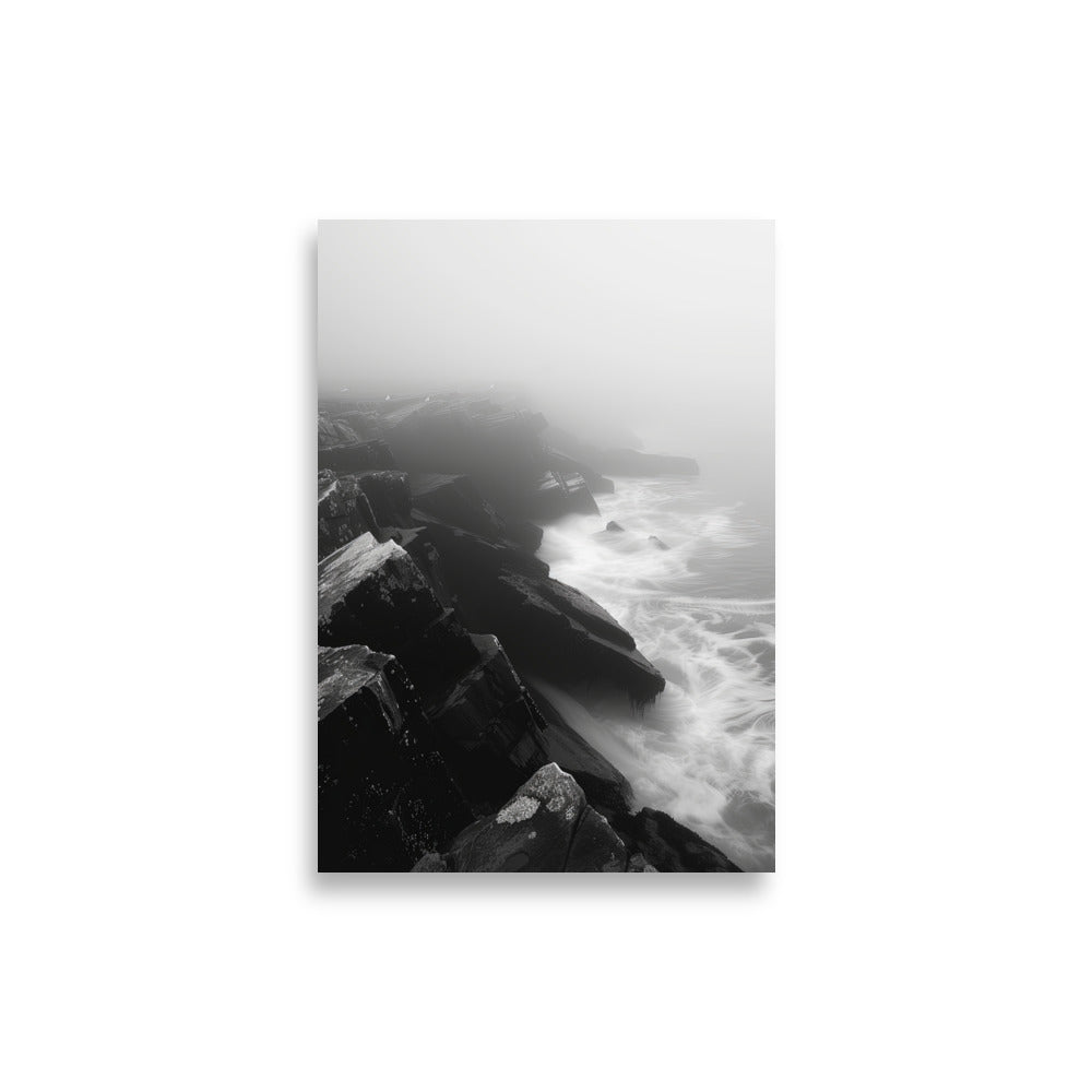 Black & White Cliff