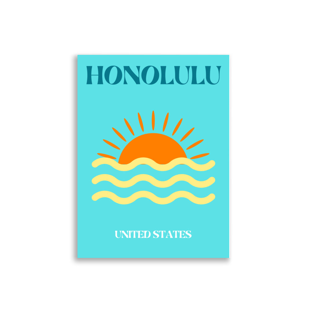 Graphic Honolulu