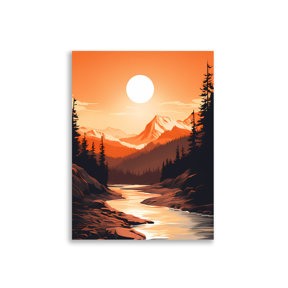 Sunset Mountains