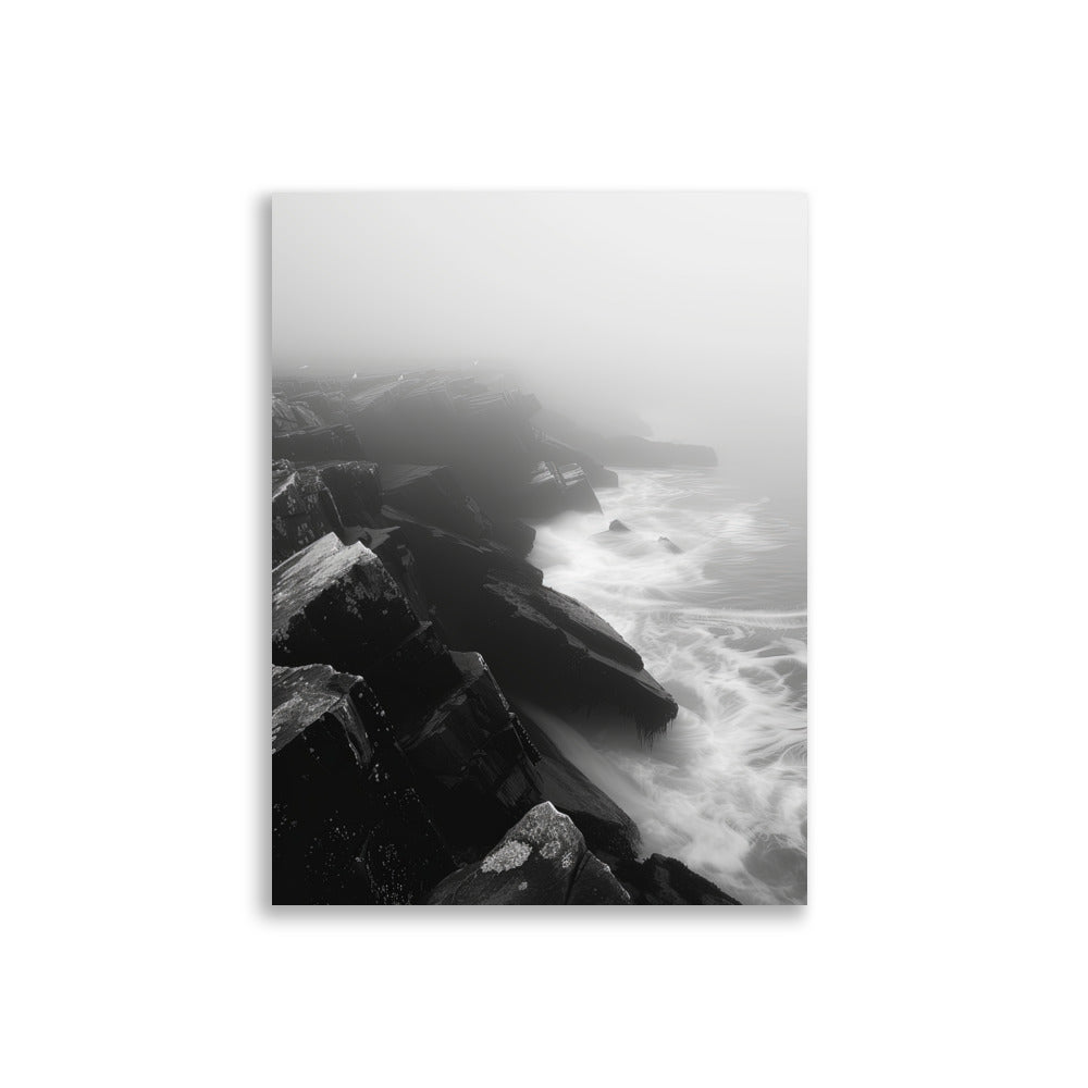 Black & White Cliff