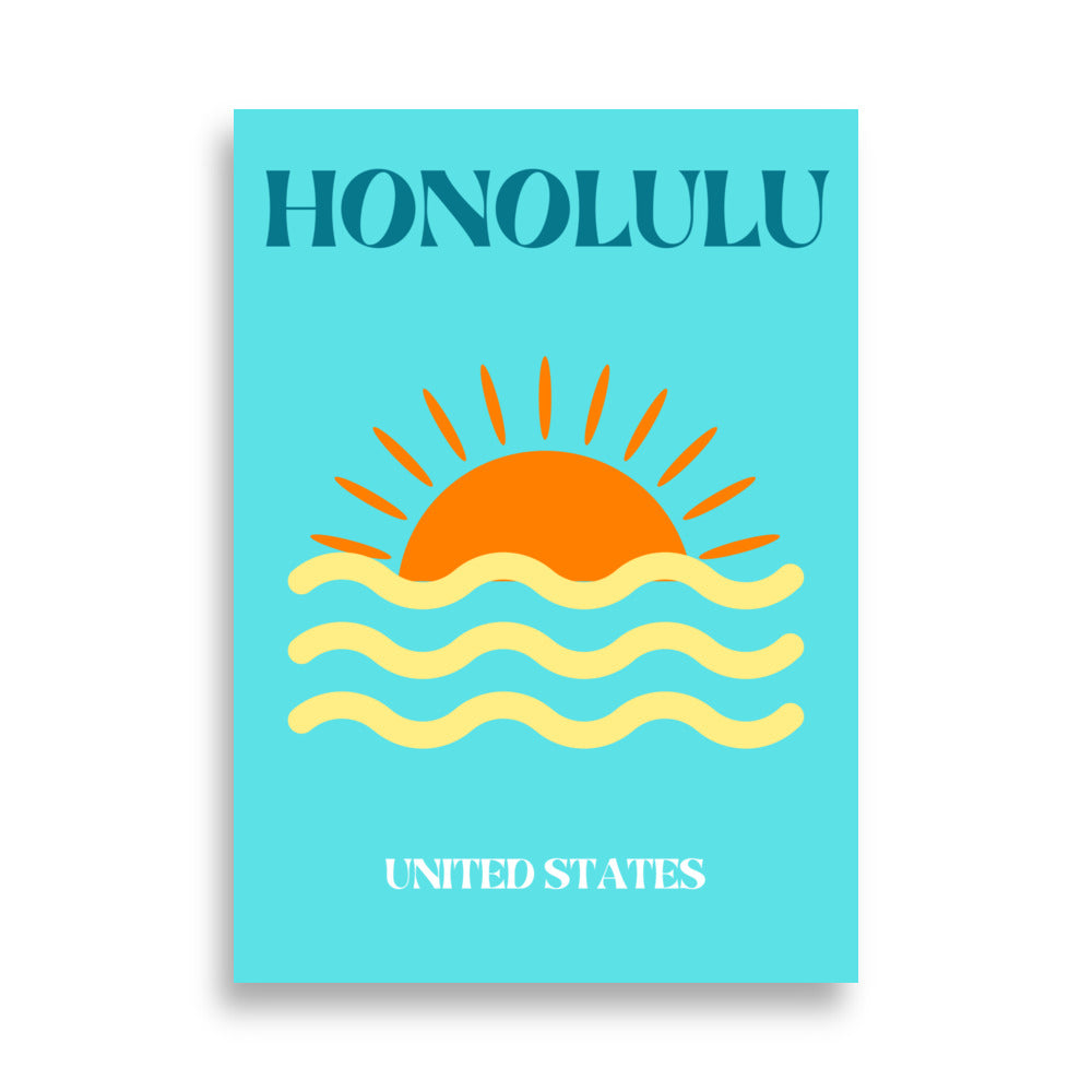 Graphic Honolulu