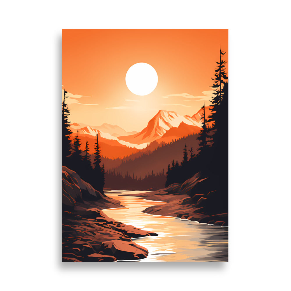 Sunset Mountains