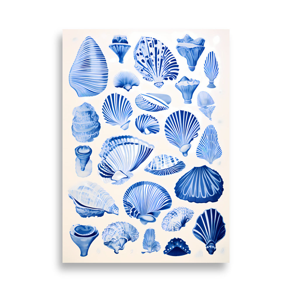 Blue Shells - AFFICHES & MOI 