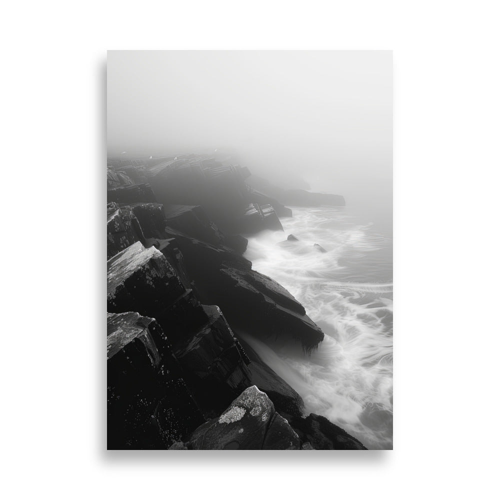 Black & White Cliff