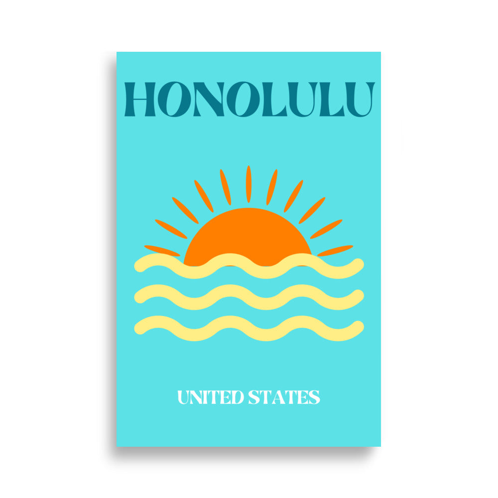 Graphic Honolulu