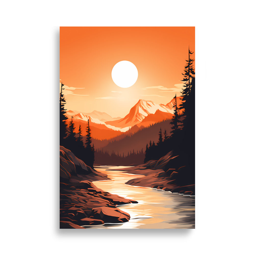 Sunset Mountains