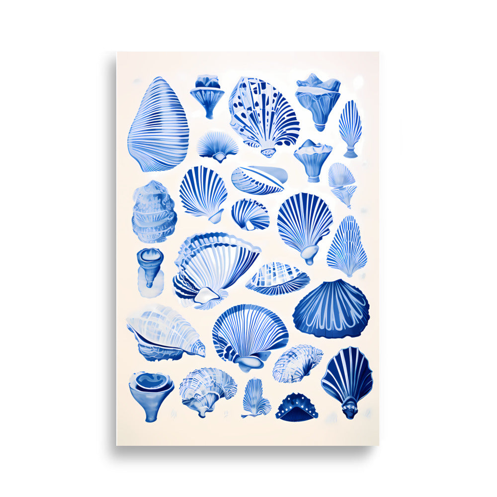 Blue Shells - AFFICHES & MOI 