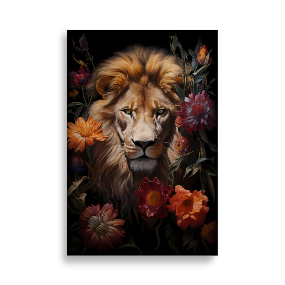 Flowers Lion No2