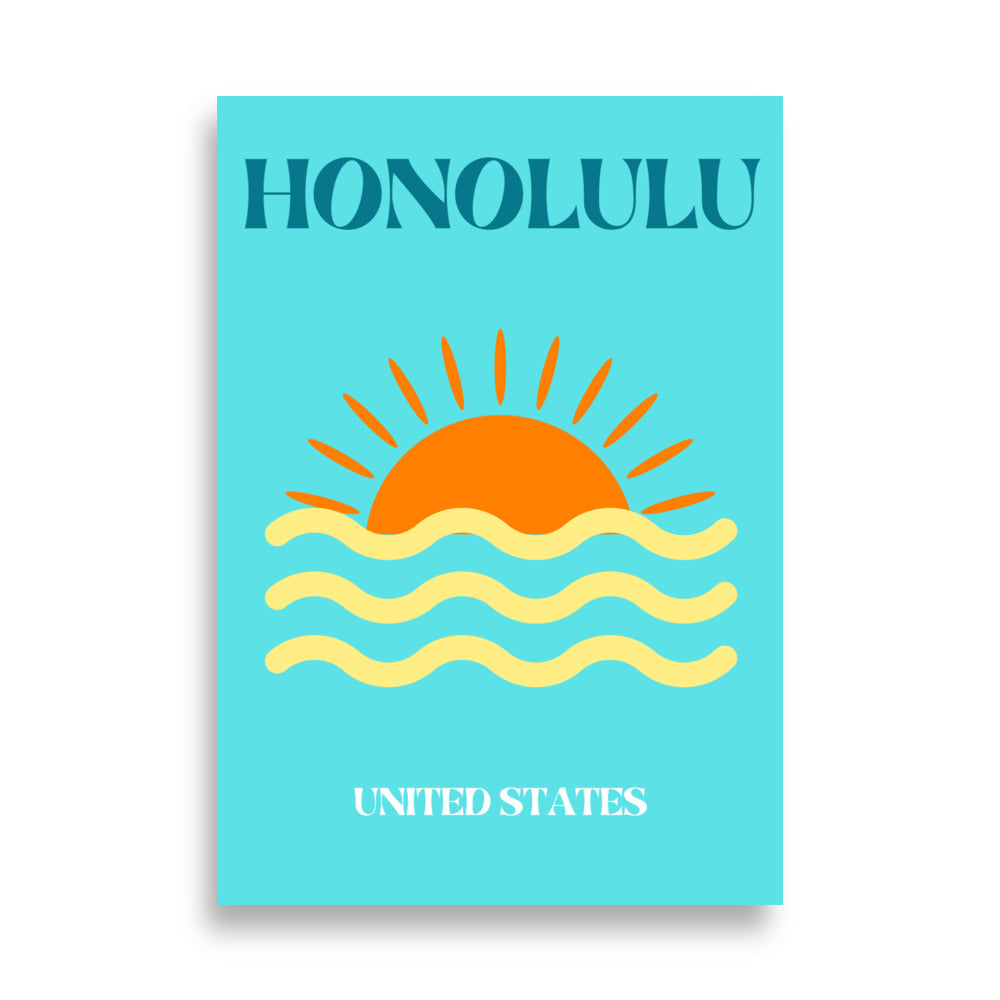 Graphic Honolulu