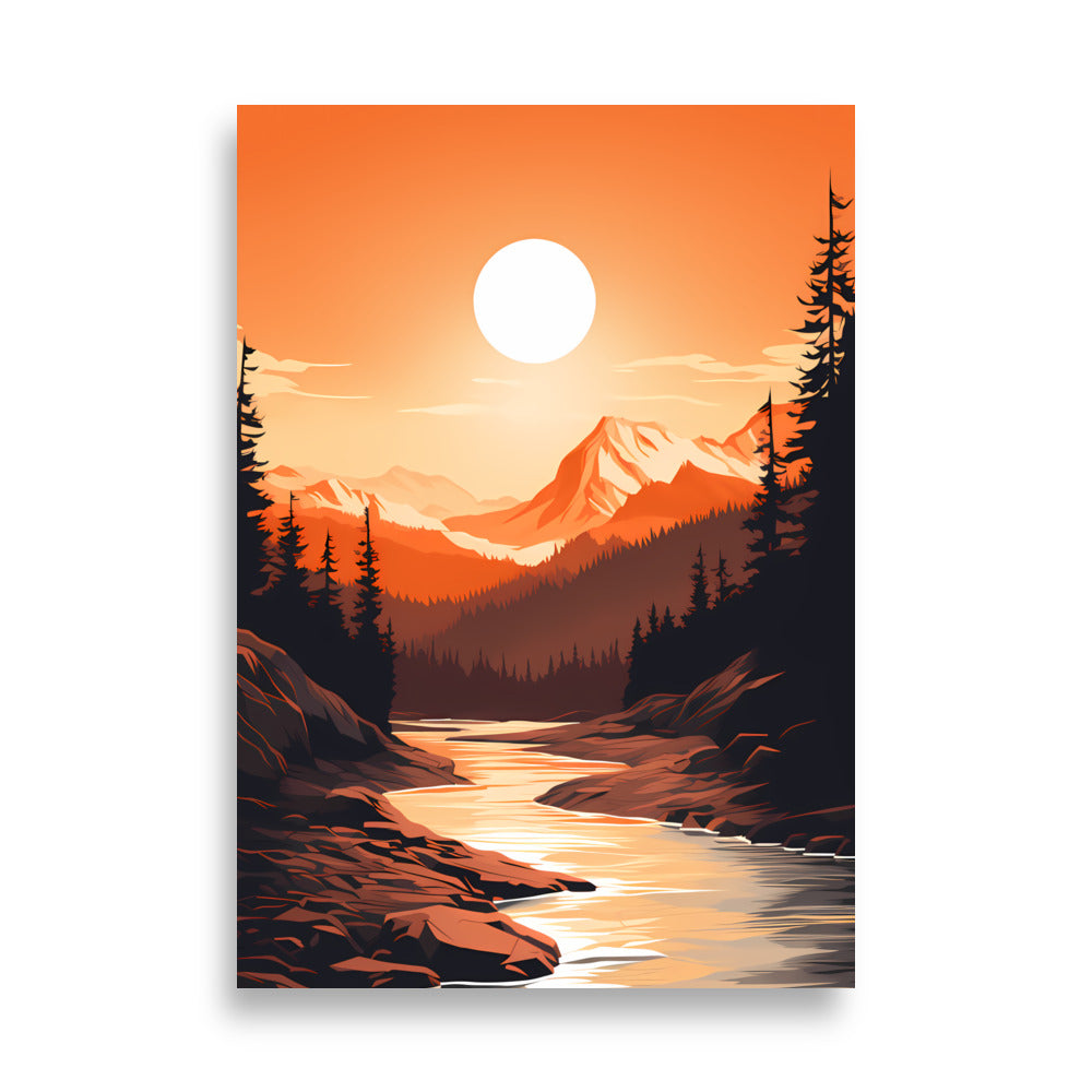 Sunset Mountains