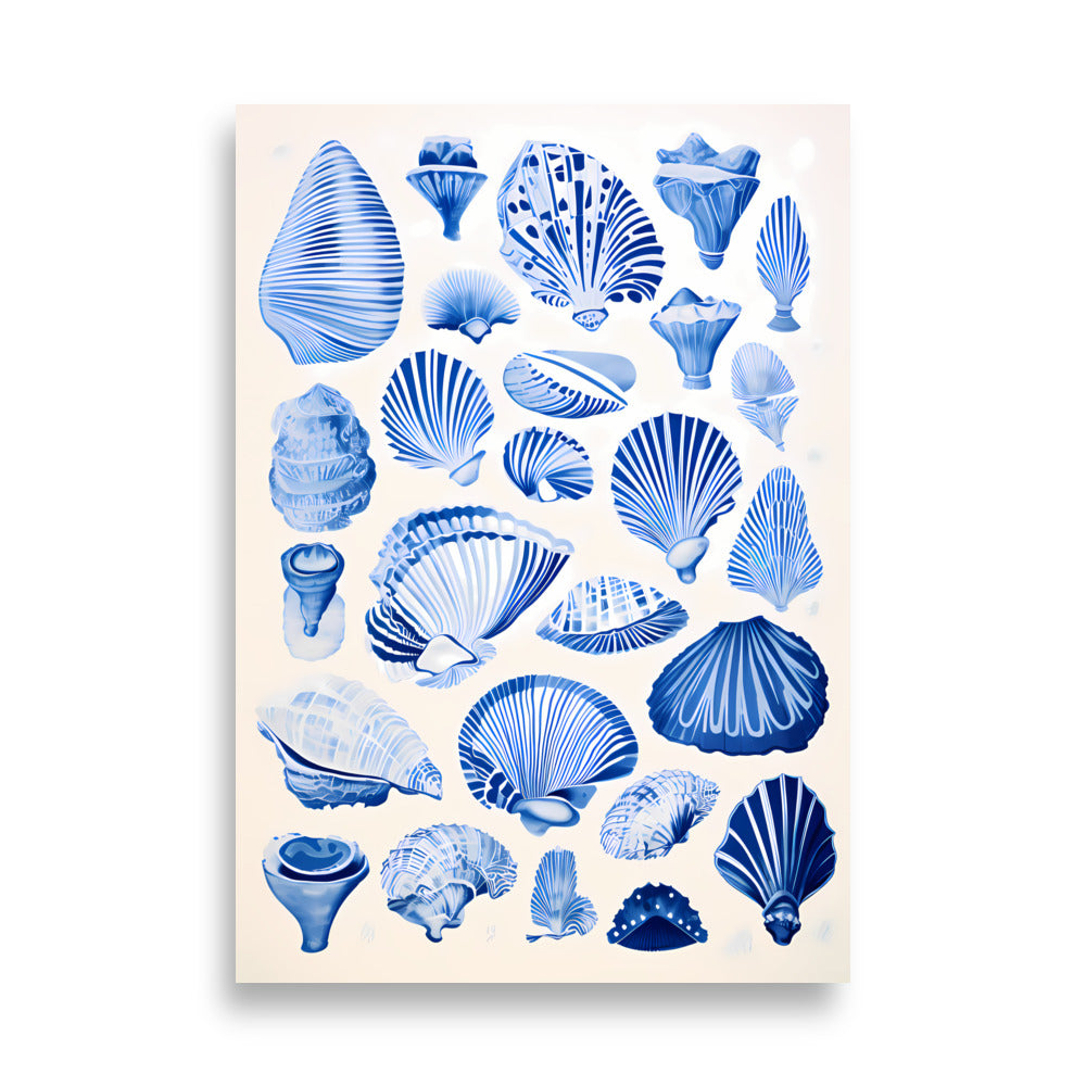 Blue Shells - AFFICHES & MOI 