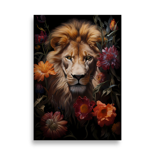 Flowers Lion No2