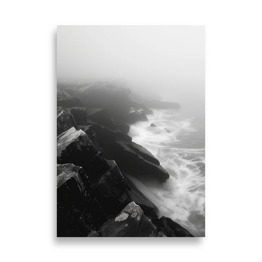 Black & White Cliff