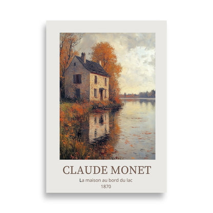 Monet  - House on the Lake